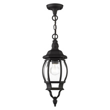 Livex Lighting 7523-14 - 1 Lt Textured Black Outdoor Pendant Lantern