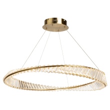Artcraft AC6721BB - Stella 50W LED Pendant Brushed Brass