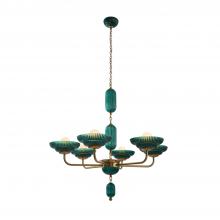 Kalco 519671STB - VERDE 6LT CHANDELIER