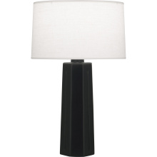 Robert Abbey MOS60 - Matte Obsidian Mason Table Lamp