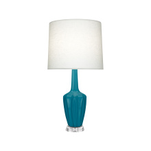 Robert Abbey PC35 - Peacock Small Emma Accent Lamp