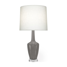 Robert Abbey ST35 - Smokey Taupe Small Emma Accent Lamp
