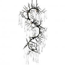 CWI Lighting 1094P26-12-101 - Anita 12 Light Black Chandelier