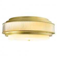 CWI Lighting 1567C18-4-602 - Valdivia 4 Light 18in Satin Gold Flush Mount