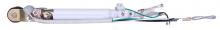 Canarm DCR08WR11 - Downrod, 8inch WH Color, for CP48DW, CP56DW, CP60DW, With Lead Wire and Safety Cable