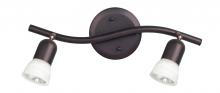 Canarm IT356A02ORB10 - James 2 Light Track Lighting, Oil Rubbed Bronze Finish