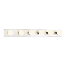 Millennium 96106-CH - Bellisse 36" Wide 6-Light Bath Bar