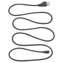 Quorum 9-72-15 - LED UCL 72" POWER CORD-BK