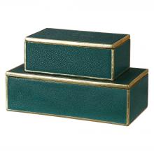 Uttermost 18723 - Uttermost Karis Emerald Green Boxes Set/2